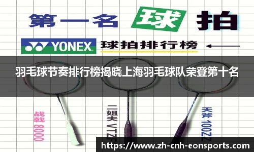 羽毛球节奏排行榜揭晓上海羽毛球队荣登第十名